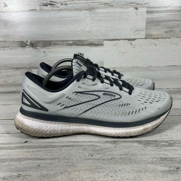 Brooks Shoes - Brooks Womens Glycerin 19 Lace Up Running Athletic Sneakers Gray Size 12